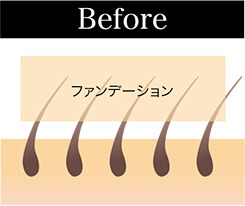 シェービング前
