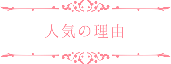 人気の理由